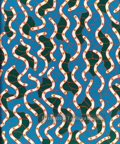 vagues sur la rivière Hudson 1988 Yayoi KUSAMA japonais Peintures à l'huile